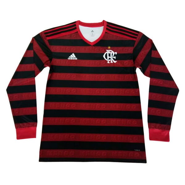Camiseta Flamengo Primera equipación ML 2019-2020 Rojo